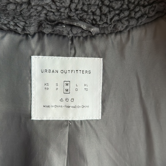 Urban Outfitters Colourblock Cosy Sherpa Ski Jacket Size Medium - Picture 4 of 7